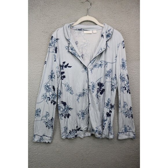 Nordstrom Lingerie Women's Pajama Set-Medium-Drawstring-Floral - Picture 9 of 16